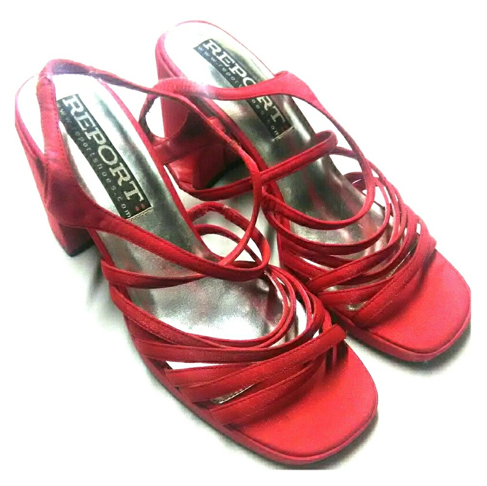 Red Report Heels